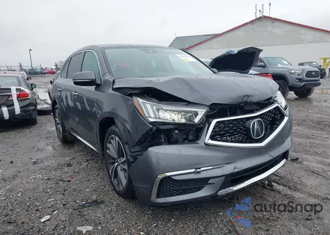 2019 Acura Mdx Tech Pkg from USA, damaged, VIN 5J8YD4H55KL025610